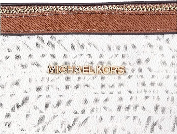 Michael Kors Women's Jet Set Item Lg Crossbody, Vanilla 2019, One Size